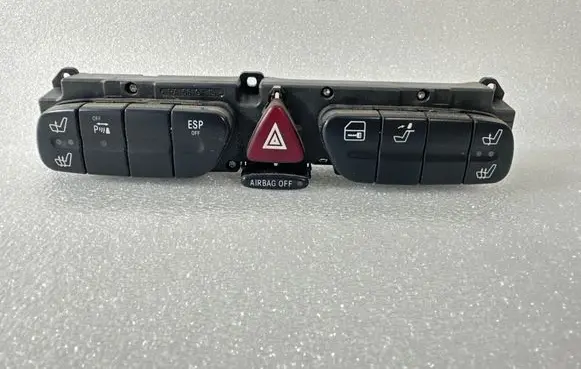 Mercedes-Benz CLK A209 C209 Hazard light switch 2038215558 3306100200 20498798001