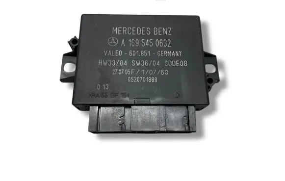 Mercedes-Benz A W169 Parking PDC control unit/module A1695450632 0520701888 601851