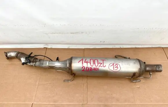 Citroen Jumper Catalyst/FAP/DPF particulate filter 1379607080