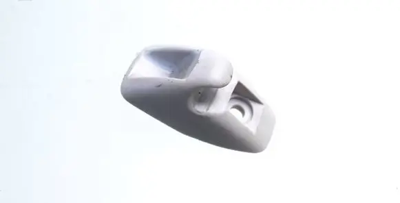 Sun visor clip/hook/bracket