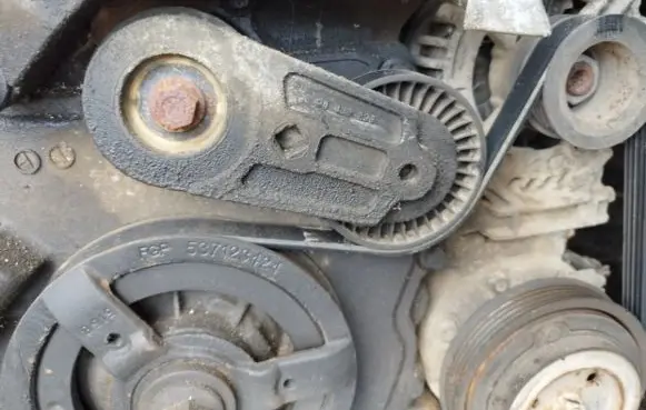 Fiat Croma Generator/alternator belt tensioner 24480296