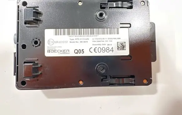 Mercedes-Benz A W176 GPS navigation control unit/module A1728100011 10R0310151