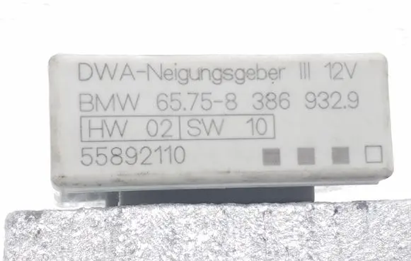 BMW 3 E46 Yaw turn rate sensor 8386932 55892110