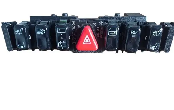 Mercedes-Benz E W210 Hazard light switch 2108208010 2108200651