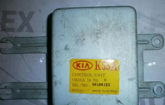 KIA Clarus Airbag control unit/module 0K55A18701 K55A