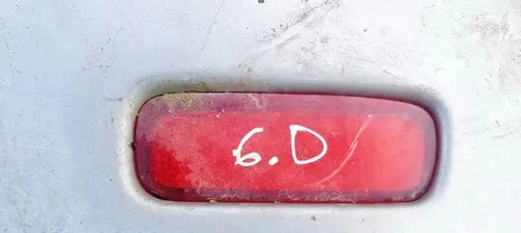 Peugeot 607 Rear tail light reflector
