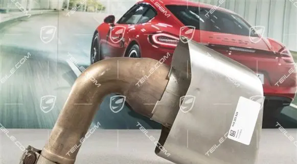 Porsche Cayenne (9Y0 9Y3) Exhaust gas pipe 9Y0253824