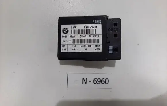 BMW 3 E90 E91 Seat control module 6926435