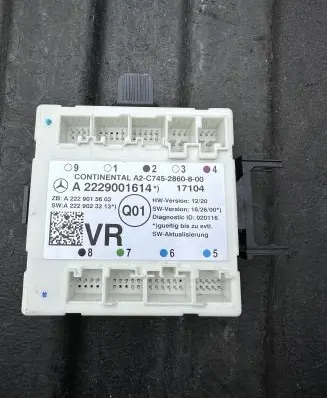 Mercedes-Benz S W222 Door control unit/module A2229001614 A2229015603 A2229023213