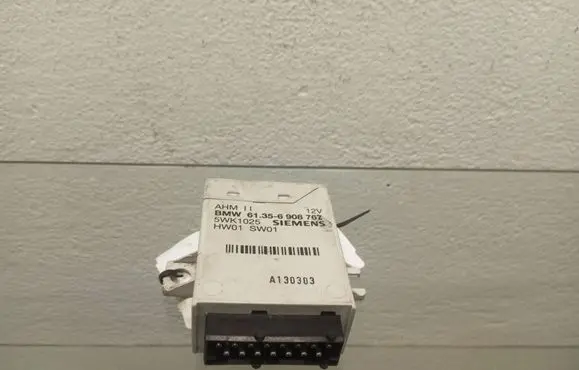 BMW 3 E46 Tow bar trailer control unit/module 61356908767 5WK1025 6908767