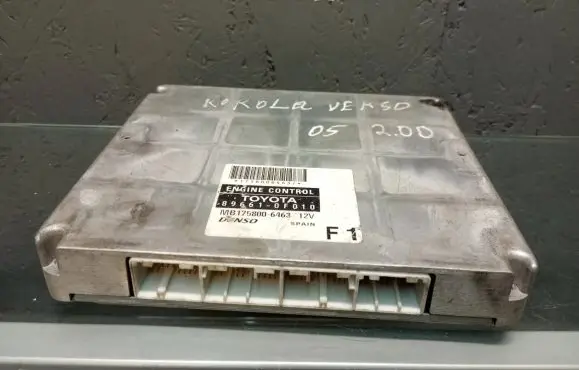 Toyota Corolla Verso AR10 Engine control unit/module 896610F010 MB1758006463 1758006463