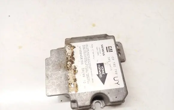 Opel Astra G Airbag control unit/module 09180799