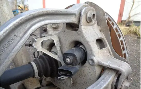 Porsche Panamera (970) Rear wheel hub spindle/knuckle 