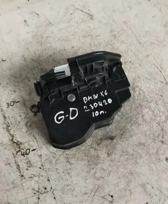 BMW X6 E71 Rear door lock