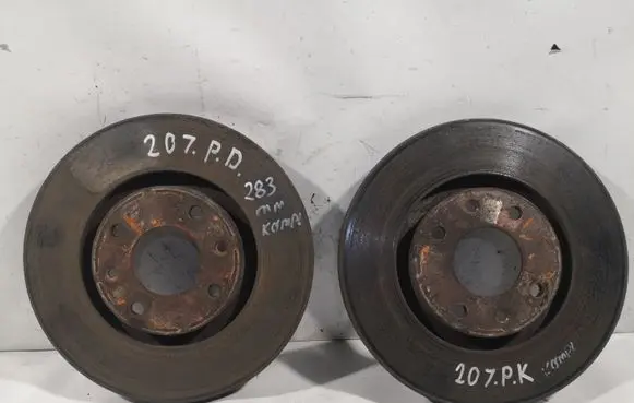 Peugeot 207 Front brake disc
