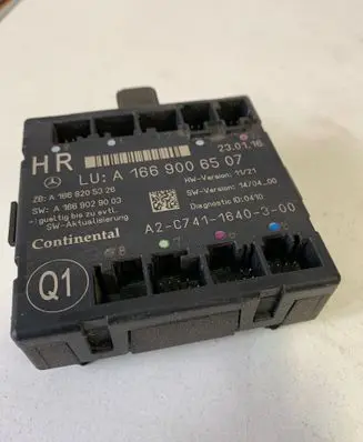 Mercedes-Benz GL X166 Door control unit/module A1669006507 A2C741164030