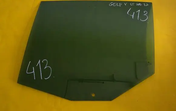 Volkswagen Golf V Rear door window glass