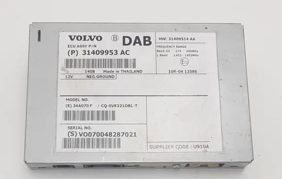 Volvo V60 Other control units/modules 31409953AC