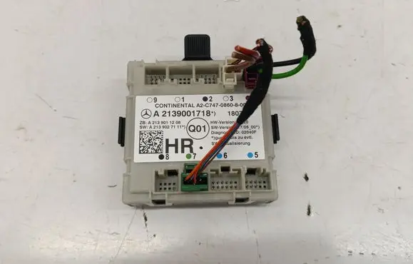 Mercedes-Benz E W213 Door control unit/module A2139001718