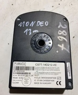 Ford Mondeo MK IV Bluetooth control unit module CS7T14D212AE AE130305099 5119ACK5050