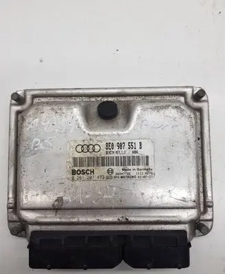 Audi A4 S4 B6 8E 8H Engine control unit/module 8E0907551B 0261207471