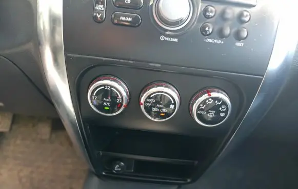 Fiat Sedici Climate control unit