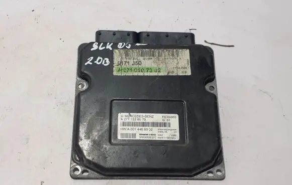 Mercedes-Benz SLK R171 Engine control unit/module A2711538579