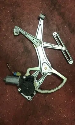 Mercedes-Benz ML W163 Front door window regulator with motor 990408100