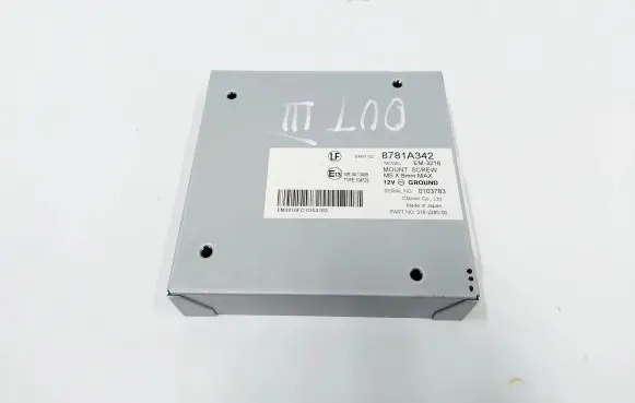 Mitsubishi Outlander Camera control unit module 8781A342