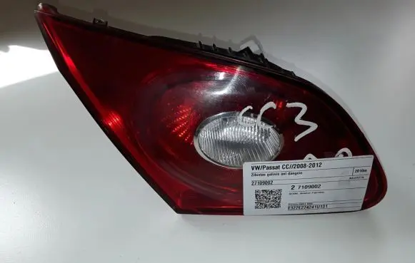 Volkswagen PASSAT CC Tailgate rear/tail lights 27109002