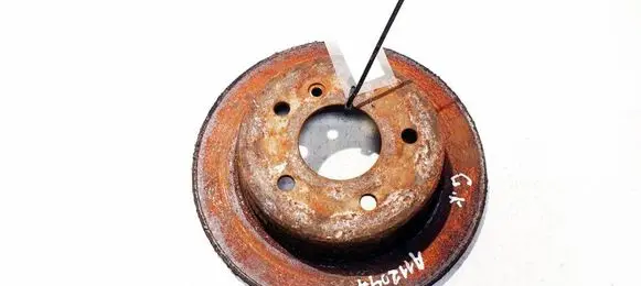 Mercedes-Benz A W168 Rear brake disc NEVENTILIUOJAMAS
