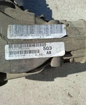 Jeep Grand Cherokee Front differential P68154503AB T02DF221SG1904
