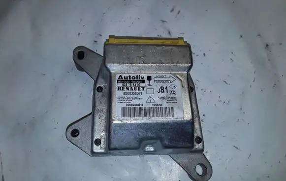 Renault Espace - Grand espace IV Airbag control unit/module 603785400 8200358577 216191036A