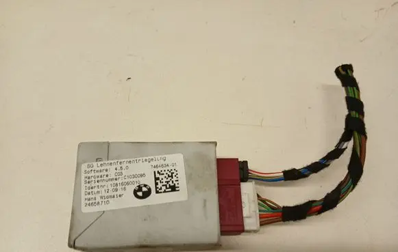 BMW 2 F46 Seat control module 24658710 10816060010 C1030095
