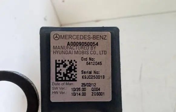 Mercedes-Benz C W204 Negative earth cable (battery) A0009050054 K9JC250013 6412045