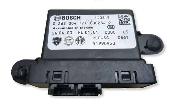 Fiat 500L Parking PDC control unit/module 51990950 00028419 0263004777