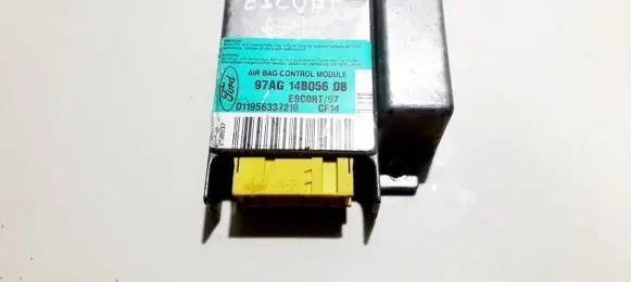 Ford Escort Airbag control unit/module 97ag14b056db 011956337218