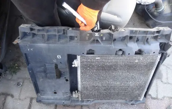 Peugeot 207 Radiator support slam panel XXXXXXXXX