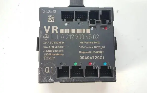 Mercedes-Benz E W212 Door control unit/module A2129004502