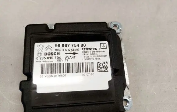 Peugeot 5008 Airbag control unit/module 0285010704 9666775480
