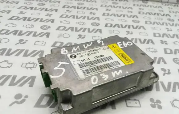 BMW 5 E60 E61 Airbag control unit/module 6939287 12243439 65.77-6939287