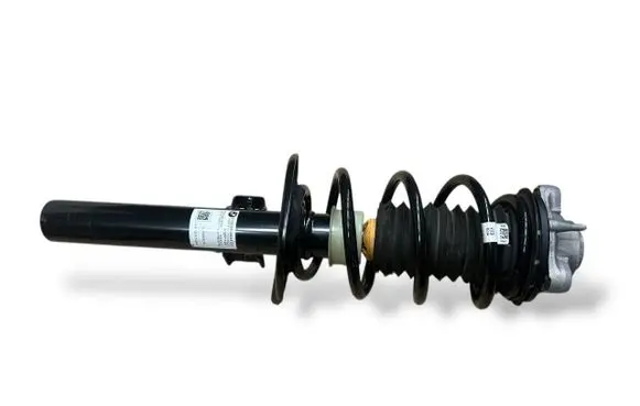 Front shock absorber with coil spring