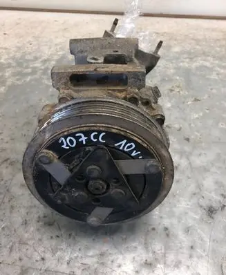 Peugeot 207 CC Air conditioning (A/C) compressor (pump) 9671216280