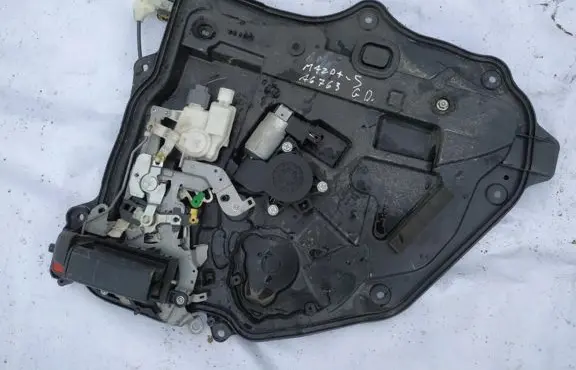 Mazda 5 Sliding door window regulator with motor