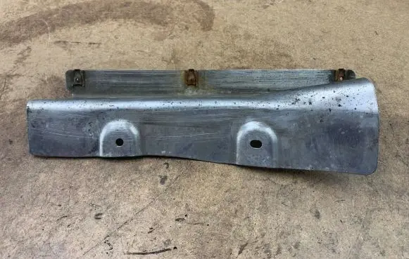 Heat shield in engine bay