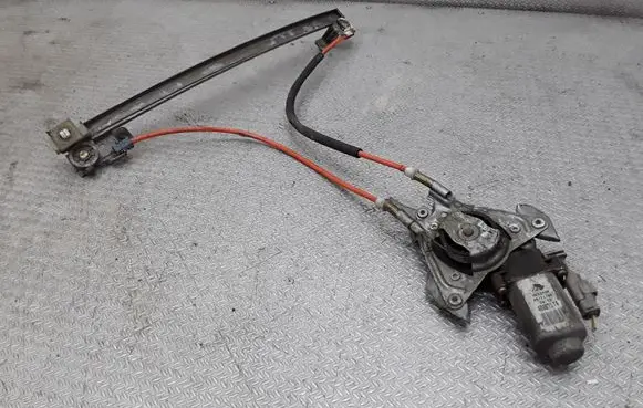 Fiat Ulysse Front door window regulator with motor 400671T4