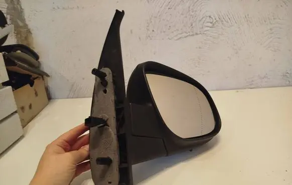 Renault Kangoo II Front door electric wing mirror 232636216