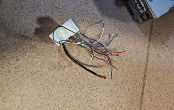 Mazda Premacy Sound system wiring loom CB81669S0