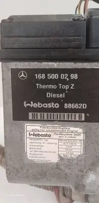 Mercedes-Benz A W168 Auxiliary pre-heater (Webasto) 1685000298 88662D