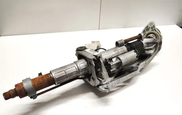 Steering wheel axle set